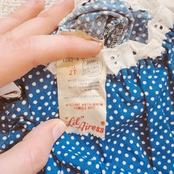 “Lil” Aires’s, Vintage 1960 Toddler Dress - Picture 3 of 3